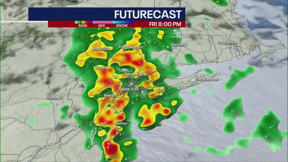 NYC weather: Storms, heavy rain set to drench region; flooding possible