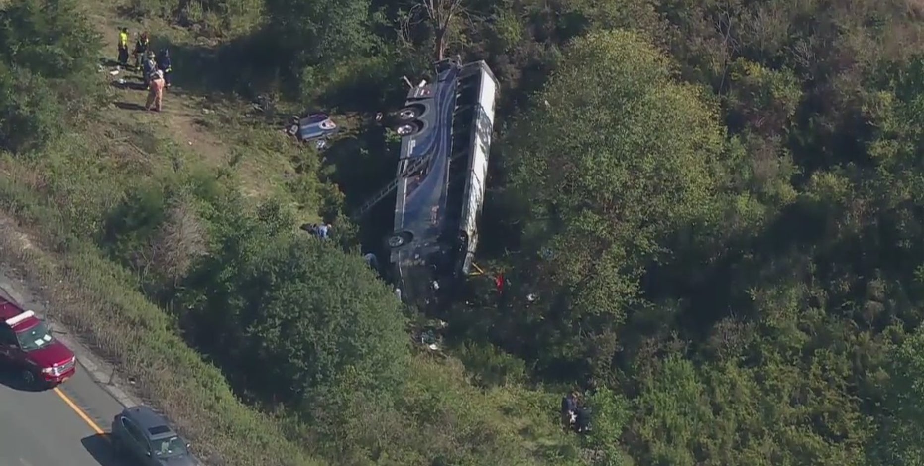 'An absolute tragedy': Farmingdale community left reeling by I-84 bus crash