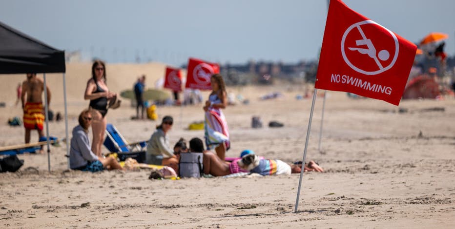 State beaches reopen for swimming, in time for Labor Day weekend