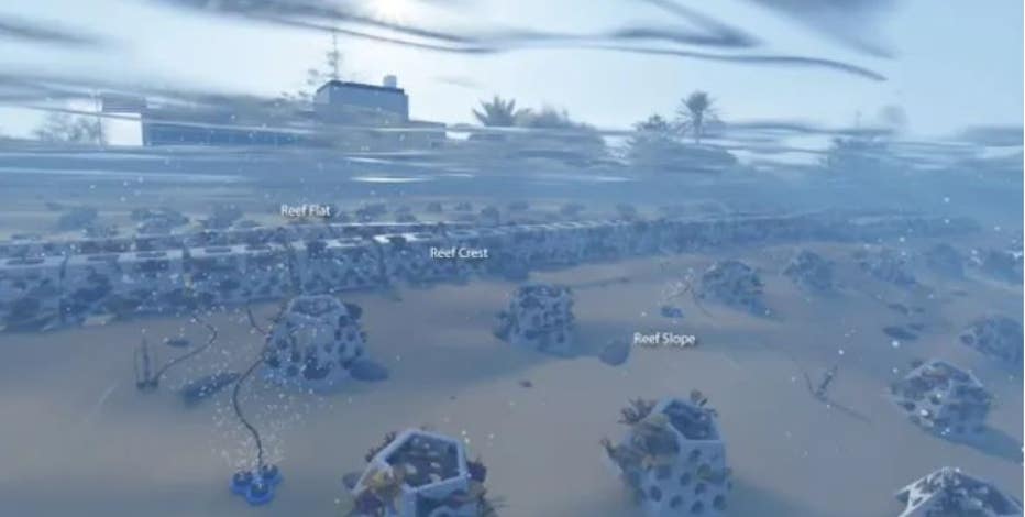 Artificial reef experiments aim to protect coastal military bases from hurricanes' massive waves, erosion