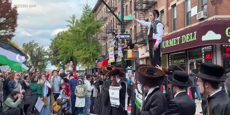 Dozens arrested following anti-Israel protest in Brooklyn