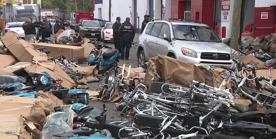 Bay Ridge warehouse fire: Dozens of e-bikes found charred inside