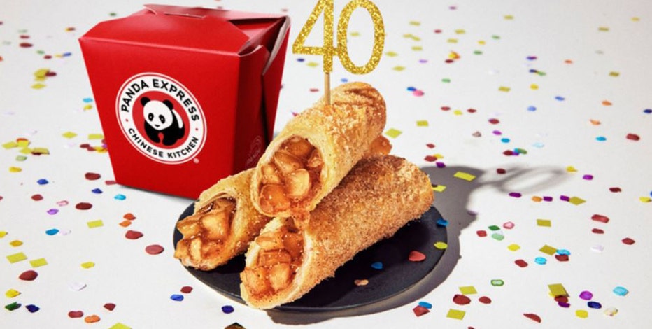 Panda Express launches Apple Pie Roll, first dessert in the chain's 40-year history: 'Sweet and fun'