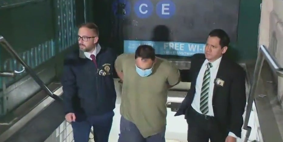 Gunman in custody after shots fired at would-be robber inside busy NYC subway station