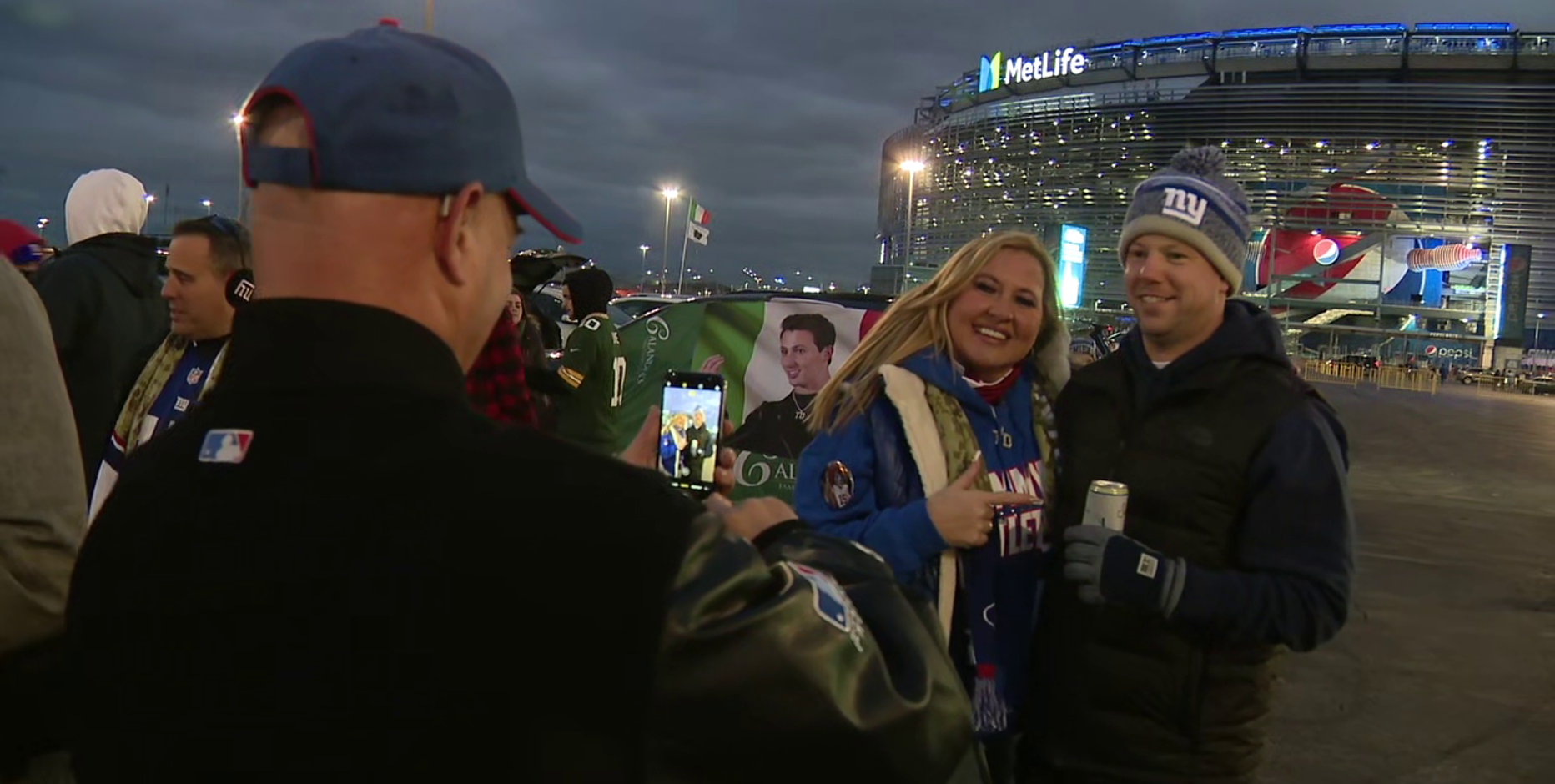 Tommy DeVito's family and friends celebrate NY Giants quarterback's Cinderella story