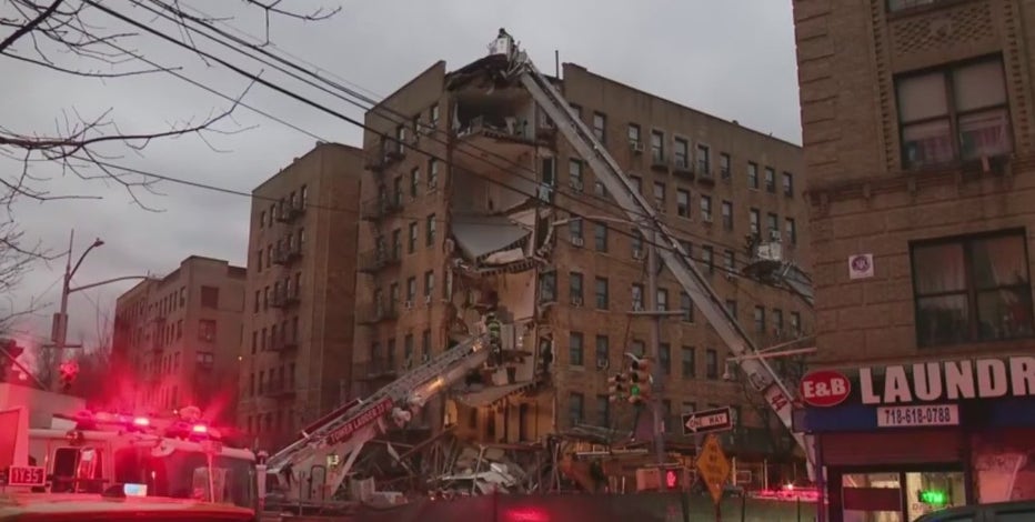 Bronx building collapse: 2 injuries reported as cleanup, investigation begins