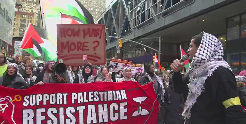 NYC pro-Palestinian protests target major transit hubs: 'Bring banners, bullhorns'