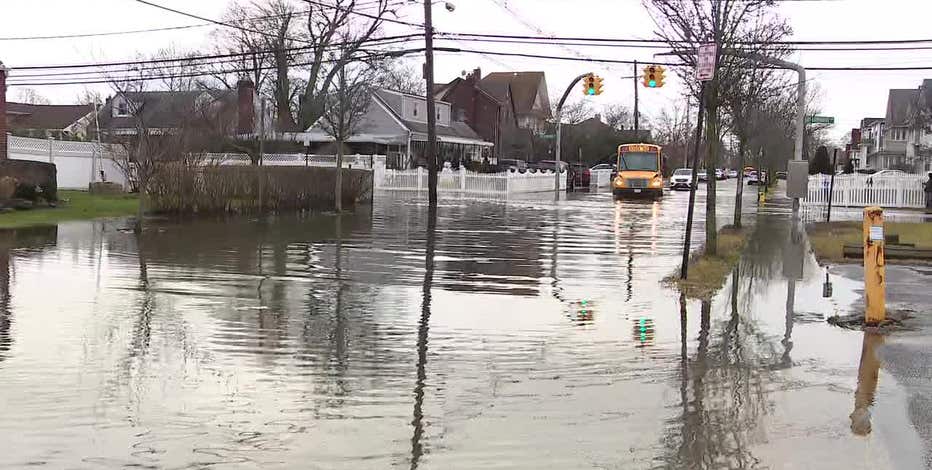 NYC storm: River flooding threats loom, high winds whip area