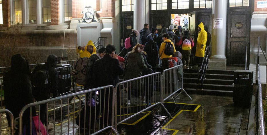 NYC school closed for migrants: James Madison goes remote, used as shelter during storm