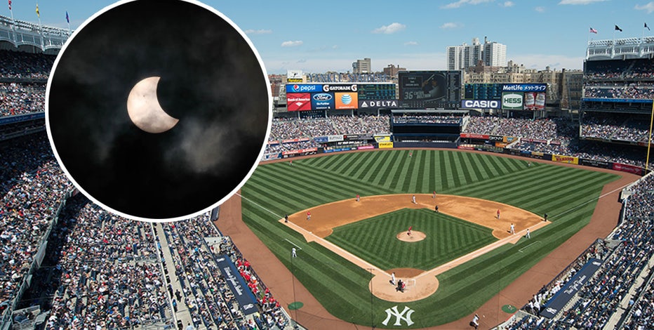 NYC solar eclipse timed perfectly for Yankees home game on April 8