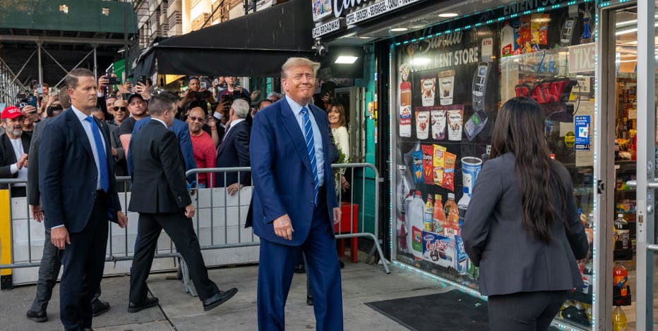 Trump visits Manhattan bodega after 2nd day in court