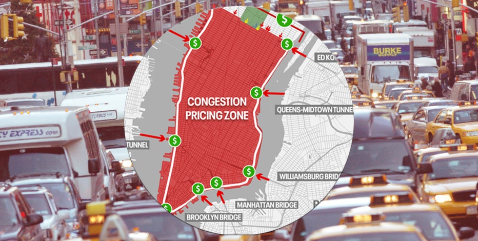 NYC congestion pricing: Map, exemptions, start date and more
