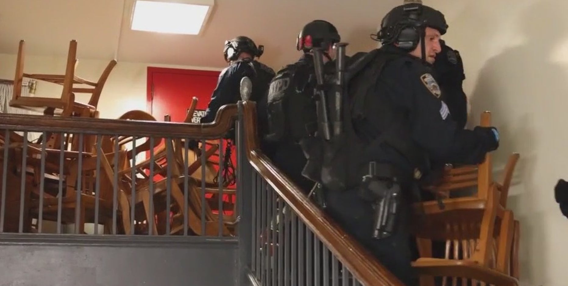 NYPD defends decision not to disclose accidental gunshot during Columbia protest response