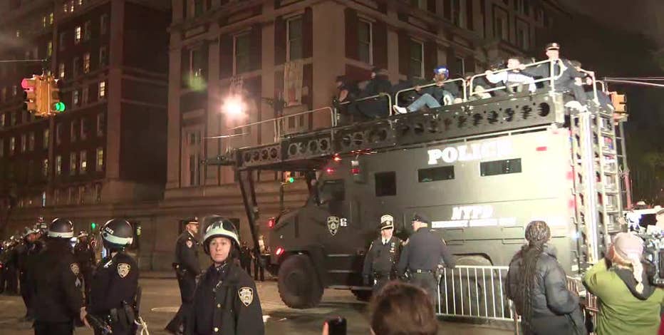 NYPD arrest nearly 300 at Columbia, CCNY protests; campus deployment extended to mid-May