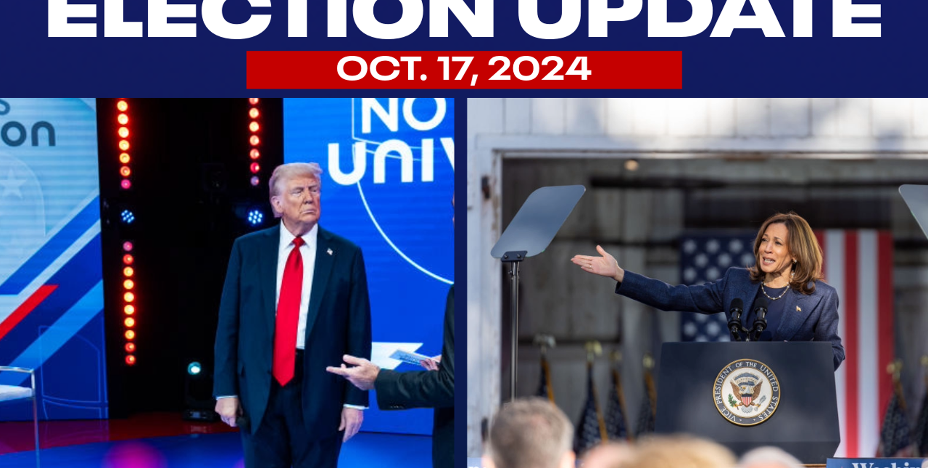 2024 election update: Kamala Harris FOX interview, Trump in NYC, latest polls | Oct. 17