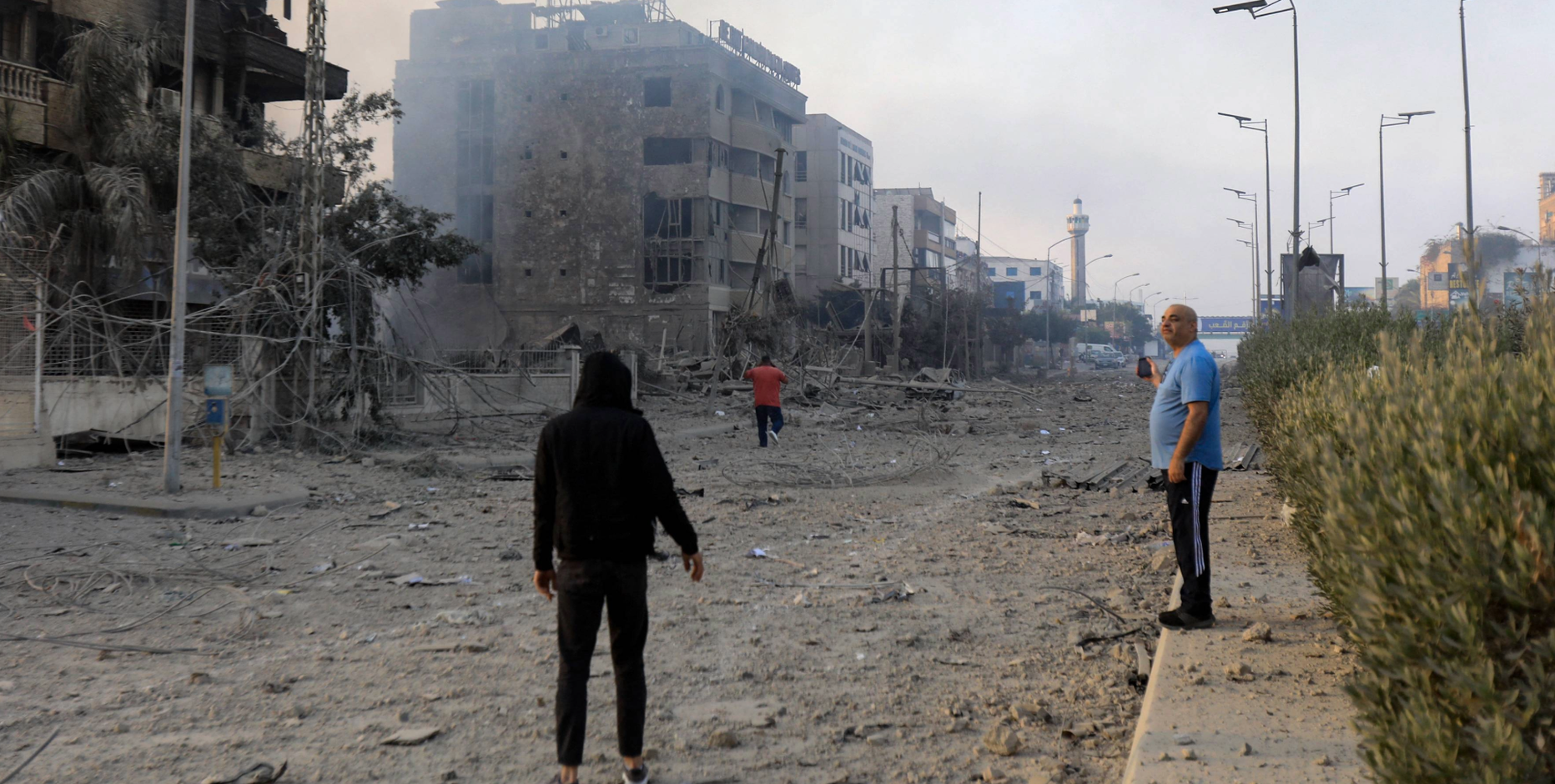 New Israeli airstrikes target Beirut, at least 19 killed in Gaza mosque attack