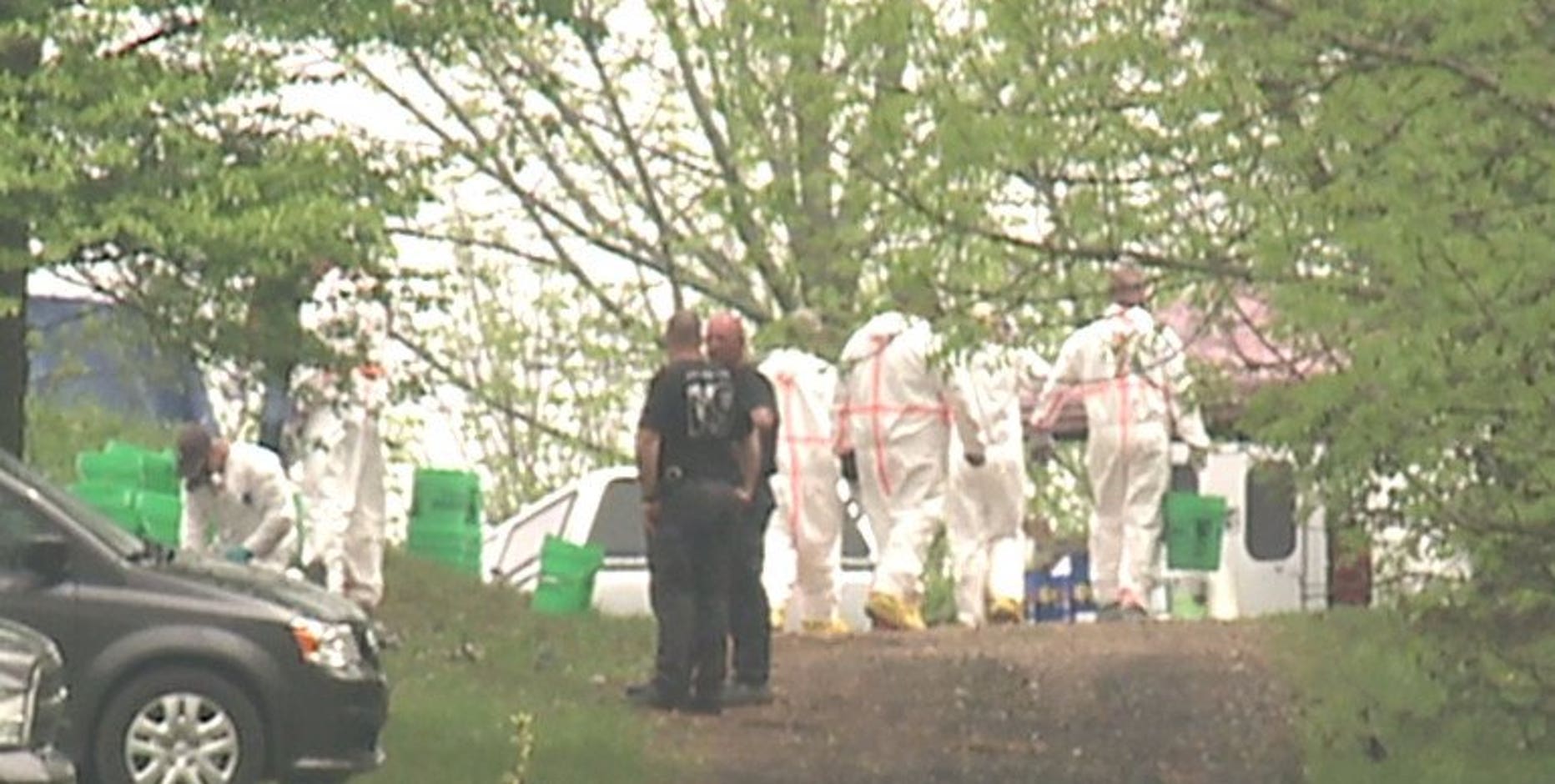 Investigators mum on large law enforcement presence at Random Lake Christmas tree farm