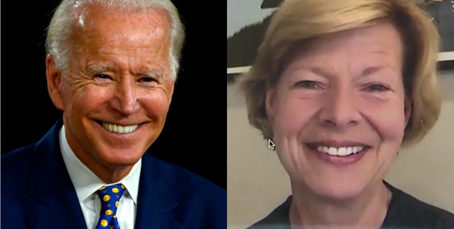'Looking forward to the announcement:' Sen. Baldwin on number of lists with Biden VP pick days away