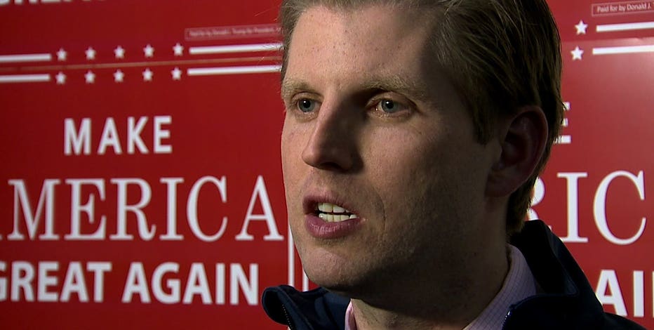 Eric Trump to campaign at Milwaukee Police Association on 2nd day of DNC