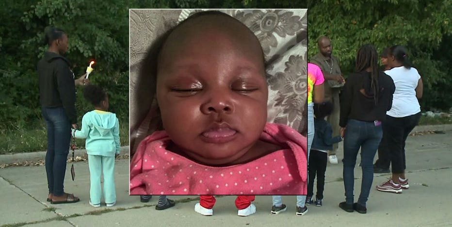 Mourners gather to remember 2-month-old baby abandoned in Kenosha field