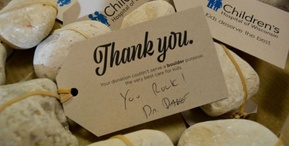 "Going to need more rocks!" Nordstrom pledges $50K match after Children's Hospital doctor's fundraiser goes viral