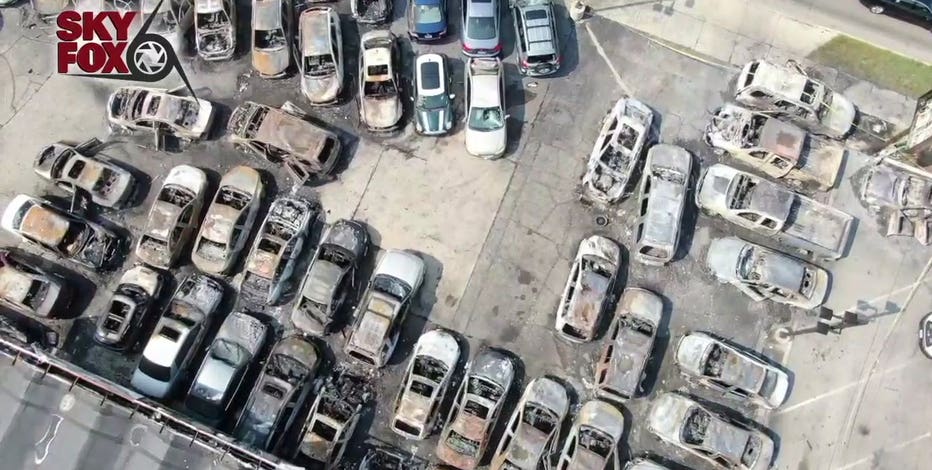 Kenosha dealership owner says violent protests caused $1.5M in damage; 50+ cars torched