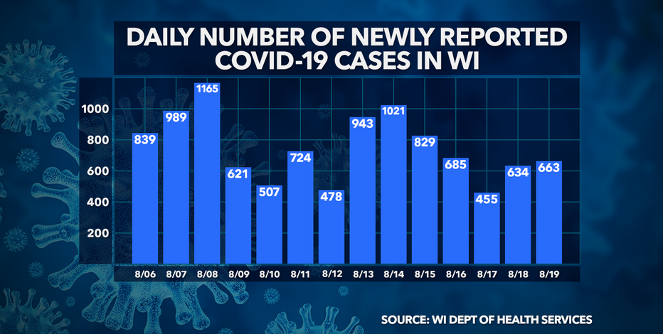DHS: 67K+ positive cases of COVID-19 in Wisconsin, 1,060 deaths, 58K+ recovered, 1M+ negative