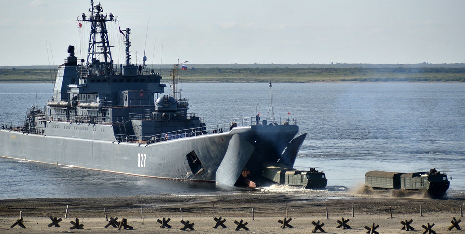 Russian navy conducts major maneuvers near Alaska