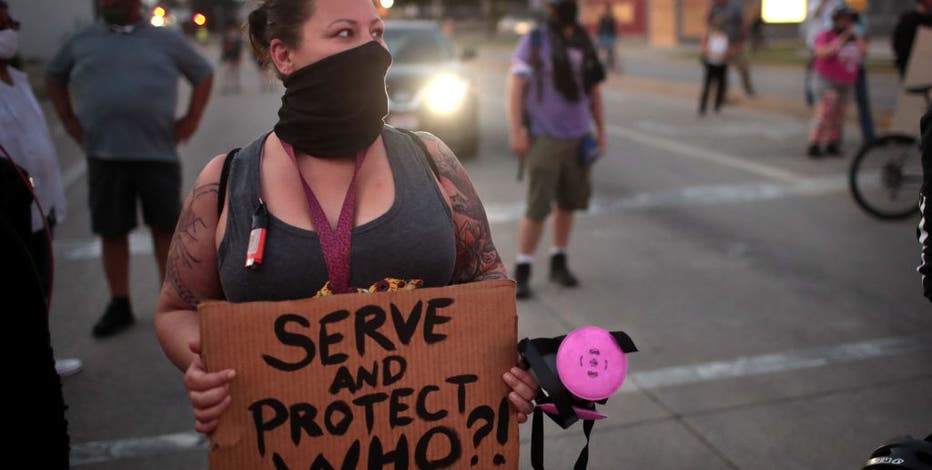 Police largely silent as outrage builds over Blake shooting