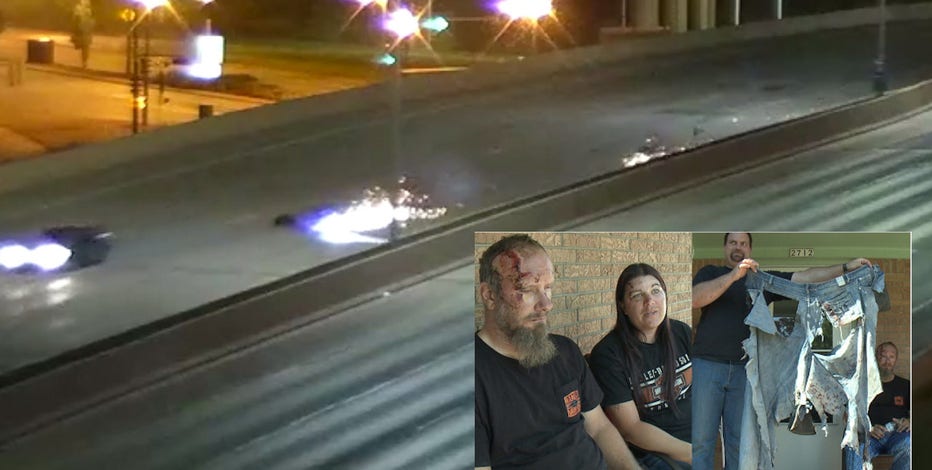 'We were targeted:' Sheboygan motorcyclists seek driver in hit-and-run on I-43 in Milwaukee