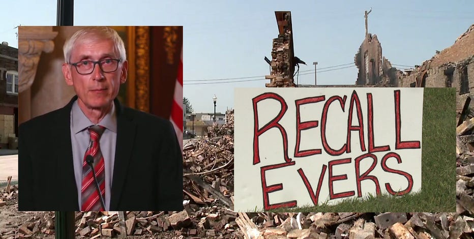 Group unhappy with Gov. Evers' handling of Kenosha unrest launches effort to recall him and Lt. Gov. Barnes