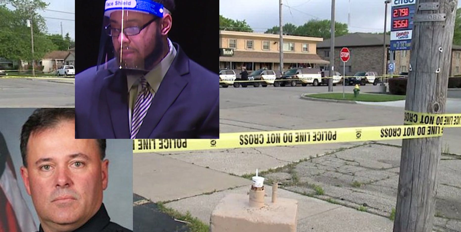 'We're being robbed:' Retired firefighter tried to save Officer Hetland