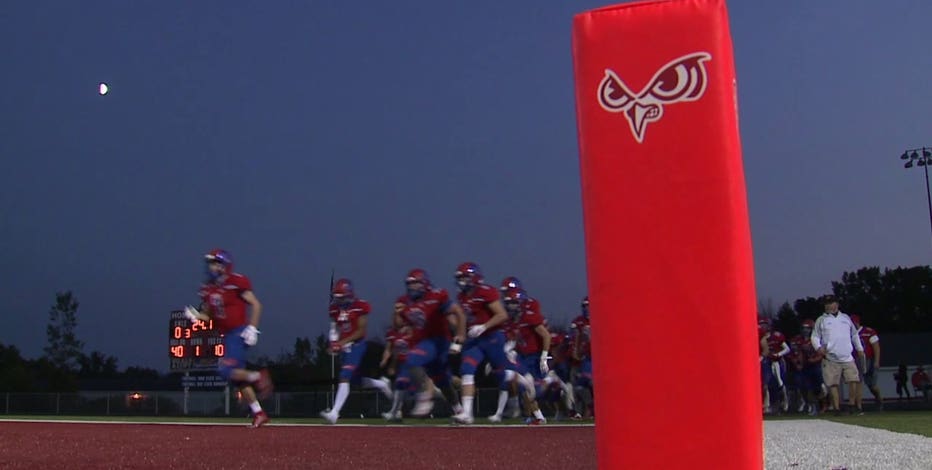 Wisconsin high school football returns, virus precautions in place