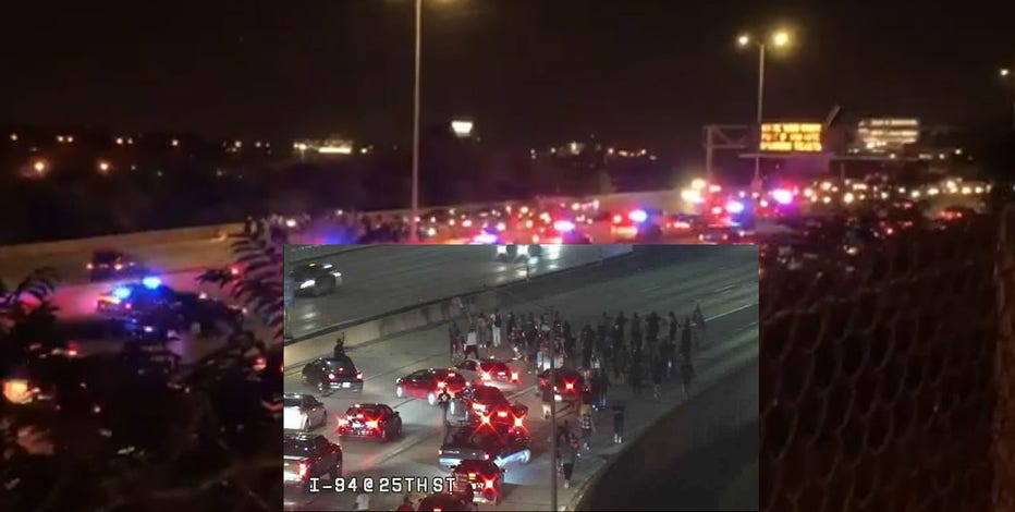 Breonna Taylor: Protesters block I-94 at 25th Street in Milwaukee