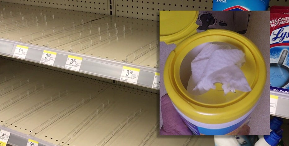 Manufacturers face supply shortages, struggle to meet skyrocketing demand for disinfecting wipes
