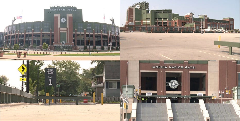 'It was shocking:' Empty Lambeau, Stadium District for Packers opener