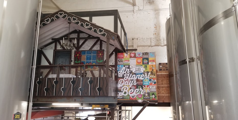 Bernie Brewer's original chalet open for date night