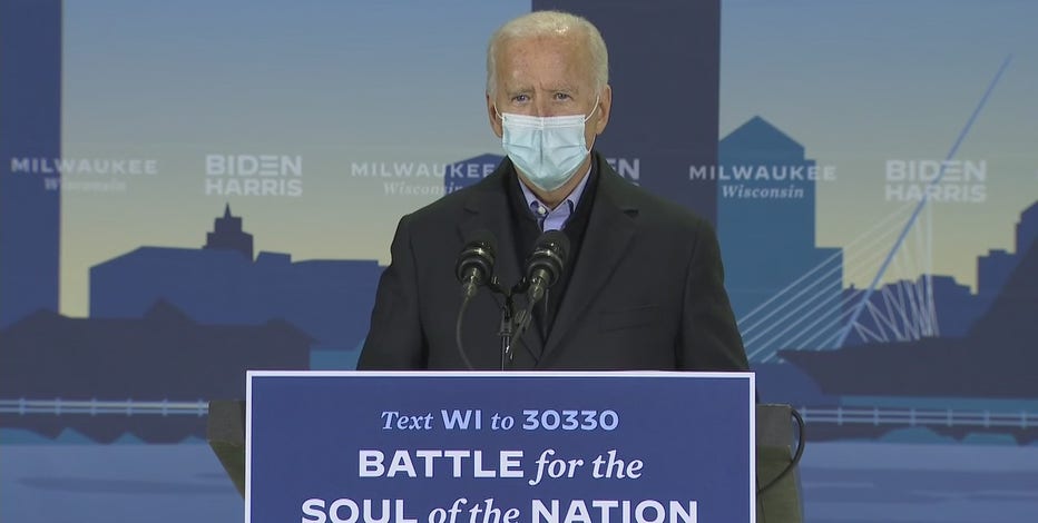 Joe Biden meets with Wisconsin Democrats in Milwaukee