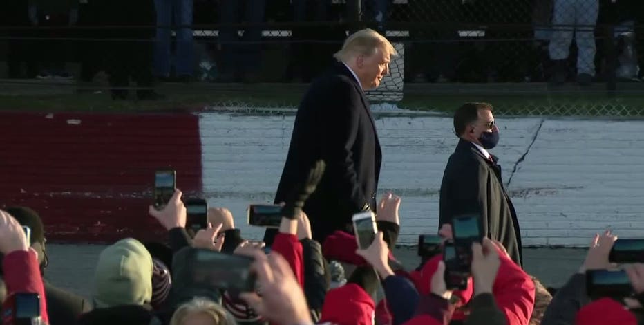 President Trump at Wisconsin rally predicts &#8216;giant red wave&#8217;