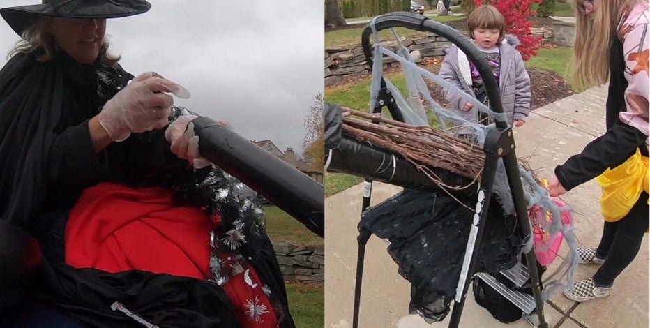 &#8216;Magic broom dispenses candy:&#8217; Trick or treat creativity in Thiensville
