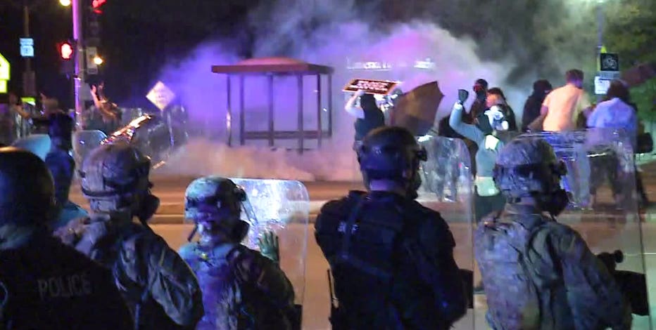Authorities arrest 28 during 3rd night of protests in Wauwatosa