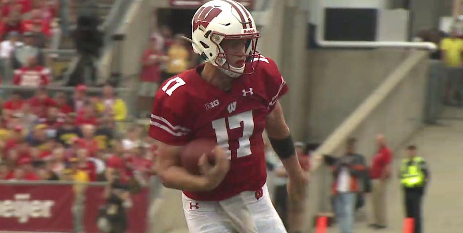 Badgers' Chryst unsure on how much time QB Jack Coan could miss