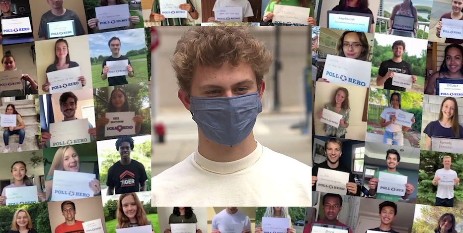 Stunned by April lines, 17-year-old recruits hundreds of poll workers