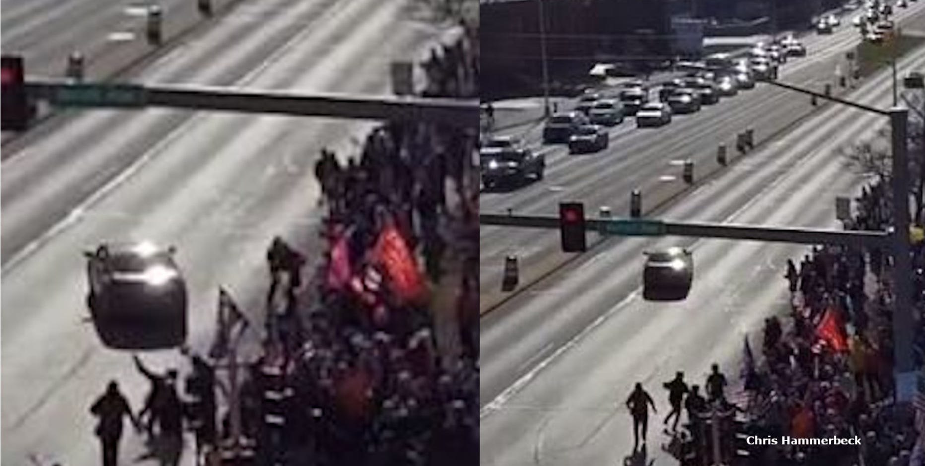 2 hurt in hit-and-run during pro-Trump rally in Wauwatosa