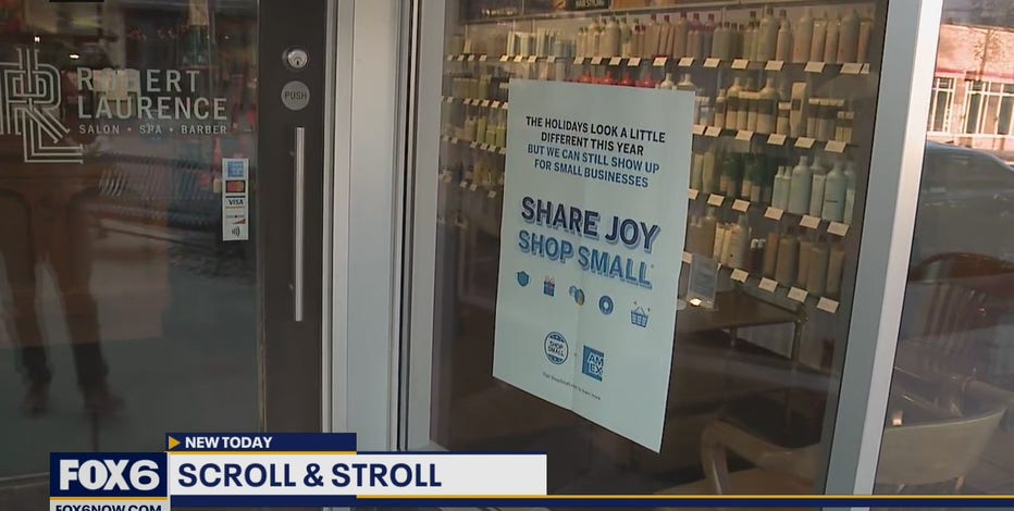 Scroll & Stroll for Small Business Saturday on the east side
