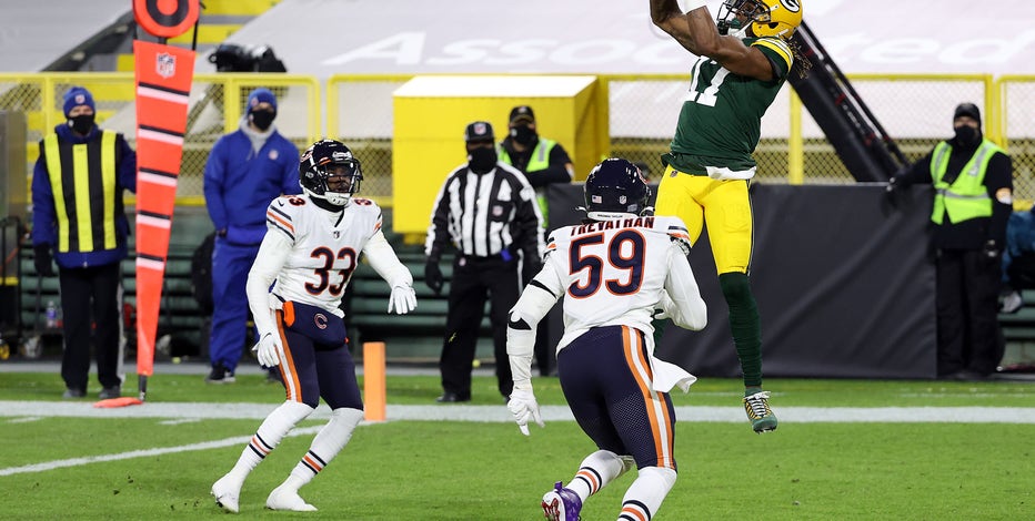 Rodgers&#8217; 4 TD passes help Packers roll over Bears 41-25