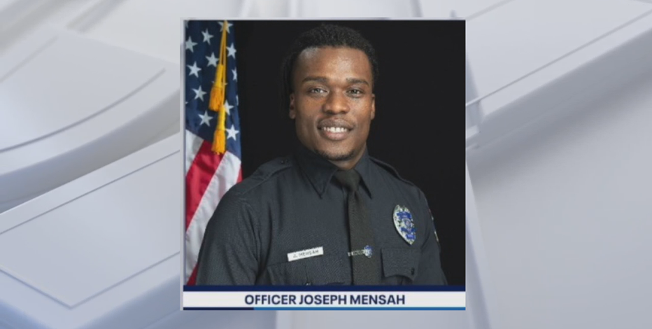 Resignation agreement of Officer Joseph Mensah effective Nov. 30