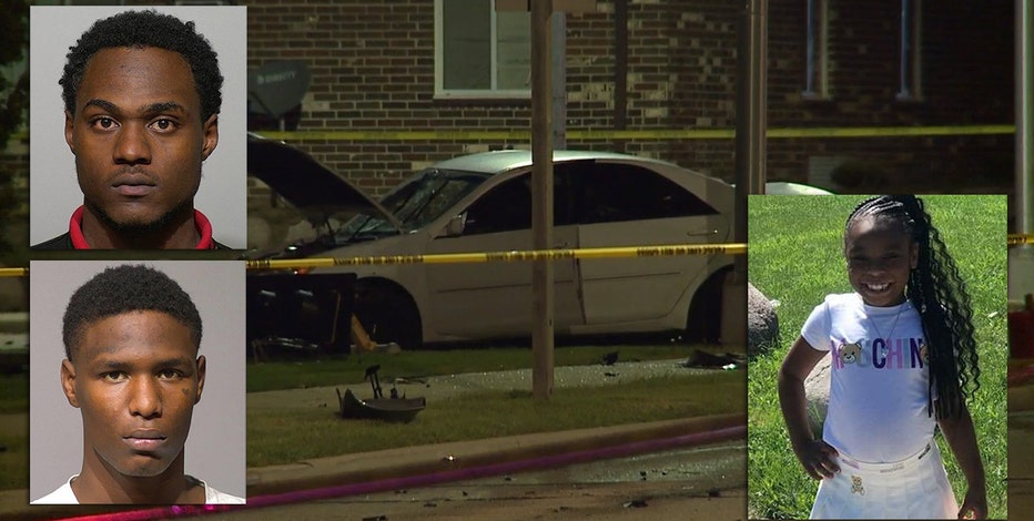 2 men charged in crash that killed 7-year-old; car going 103 mph on impact