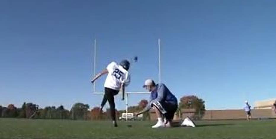 West Bend West&#8217;s 1st female kicker hopes to &#8216;encourage other girls&#8217;