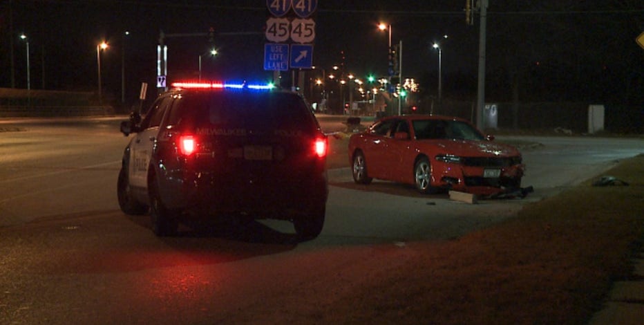 Milwaukee police investigate crash near 119th and Hampton
